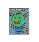 サラリーマンまめまめのスタンプ（個別スタンプ：3）