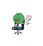 サラリーマンまめまめのスタンプ（個別スタンプ：10）