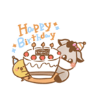 フォトスタジオcocoaのお誕生日スタンプ（個別スタンプ：1）
