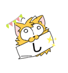 変な犬に教えて（個別スタンプ：17）