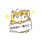 変な犬に教えて（個別スタンプ：22）
