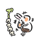 腹巻きウサギ（個別スタンプ：14）