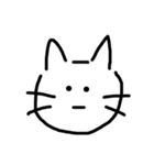 なんだか変なねこ（個別スタンプ：3）