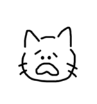 なんだか変なねこ（個別スタンプ：4）