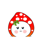 Strawberry emoticons .2/イチゴ2（個別スタンプ：19）
