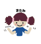 癒してガール（個別スタンプ：3）