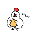 ニワトリ日記 2（個別スタンプ：10）