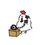 ニワトリ日記 2（個別スタンプ：27）
