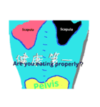 体 -part of me-（個別スタンプ：13）