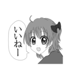 少女漫画風女の子スタンプ40個（個別スタンプ：14）