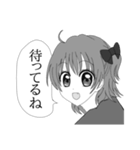 少女漫画風女の子スタンプ40個（個別スタンプ：24）
