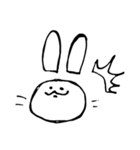 なんともいえないうさぎ（個別スタンプ：6）