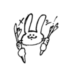 なんともいえないうさぎ（個別スタンプ：8）