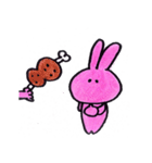 幸せうさぎの毎日。（個別スタンプ：24）