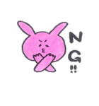 幸せうさぎの毎日。（個別スタンプ：38）