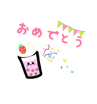かわいいタピオカ三姉妹♡（個別スタンプ：11）
