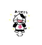 マルエー 牛赤丸くん（個別スタンプ：6）