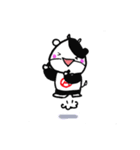 マルエー 牛赤丸くん（個別スタンプ：9）
