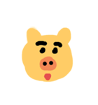 生き物たち〜人間と時々野菜〜（個別スタンプ：2）