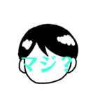 顔(に)文字（個別スタンプ：14）