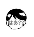 顔(に)文字（個別スタンプ：21）