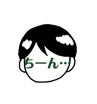 顔(に)文字（個別スタンプ：23）