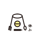 漢字とアイコンスタンプ（個別スタンプ：7）