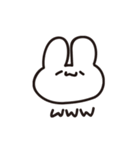 甘やかすうさぎ（個別スタンプ：11）
