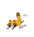 タヌキとネコチャンと時々カッパ（個別スタンプ：13）