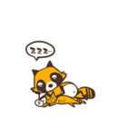 タヌキとネコチャンと時々カッパ（個別スタンプ：18）