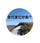 あおぞら(o^^o)つぶやき言葉パート1（個別スタンプ：35）