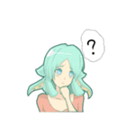 オリキャラの"？"スタンプ（個別スタンプ：3）