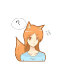 オリキャラの"？"スタンプ（個別スタンプ：8）