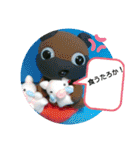 沙羅のクレイアートスタンプ♥②（個別スタンプ：17）