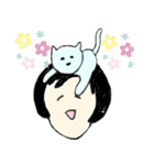 猫との日常。毎日楽しいなぁ。（個別スタンプ：14）