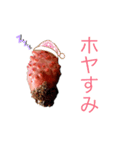 ホヤ、ナマコ、アワビ海産物スタンプ2（個別スタンプ：1）