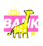 メッセージ➕アート➕スマイル➕チープ➕ハロー（個別スタンプ：6）