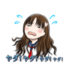 セーラー服の可愛い少女達（個別スタンプ：10）