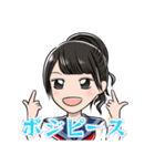 セーラー服の可愛い少女達（個別スタンプ：16）