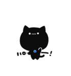 黒猫かもしれないスタンプ（個別スタンプ：1）