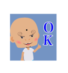 おっさんみたいなベイビー（個別スタンプ：14）
