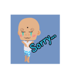 おっさんみたいなベイビー（個別スタンプ：16）