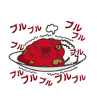 憤怒！のなないろカレーちゃん＜レッド＞（個別スタンプ：7）