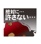 憤怒！のなないろカレーちゃん＜レッド＞（個別スタンプ：11）