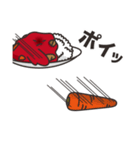 憤怒！のなないろカレーちゃん＜レッド＞（個別スタンプ：28）