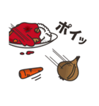 憤怒！のなないろカレーちゃん＜レッド＞（個別スタンプ：29）