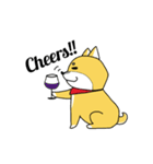 柴犬ボスの気ままな日常（個別スタンプ：4）