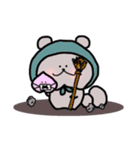 かわいい ももくま（個別スタンプ：1）