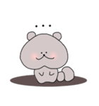 かわいい ももくま（個別スタンプ：2）