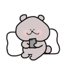 かわいい ももくま（個別スタンプ：7）